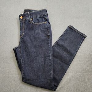 Chico's Women 00R US 2R Dark Wash Mid Rise Skinny Jeans